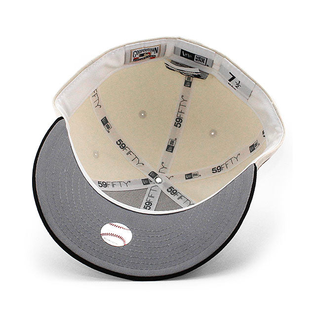 ニューエラ キャップ 59FIFTY ニューヨーク ヤンキース COOPERSTOWN LOGO LOW PROFILE FITTED CAP LP CREAM