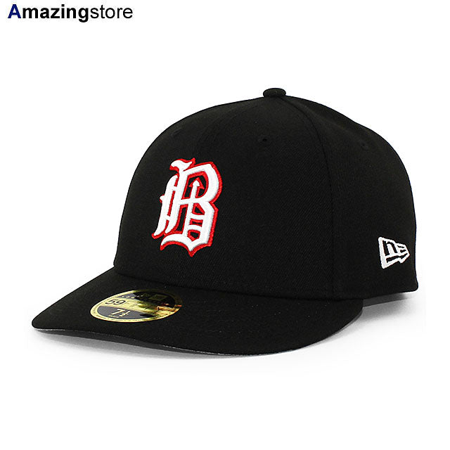 ニューエラ キャップ 59FIFTY バーミングハム バロンズ MiLB ON-FIELD AUTHENTIC HOME LOW CROWN FITTED CAP BLACK