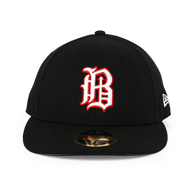 ニューエラ キャップ 59FIFTY バーミングハム バロンズ MiLB ON-FIELD AUTHENTIC HOME LOW CROWN FITTED CAP BLACK