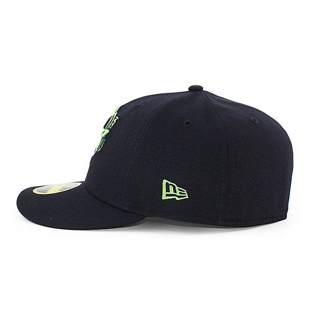 ニューエラ キャップ 59FIFTY グウィネット ストライパーズ MiLB ON-FIELD AUTHENTIC HOME LOW CROWN FITTED CAP NAVY