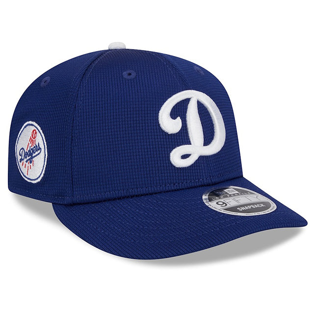ニューエラ キャップ 海外取寄  9FIFTY ロサンゼルス ドジャース 2024 MLB BATTING PRACTICE BP SNAPBACK CAP ROYAL BLUE