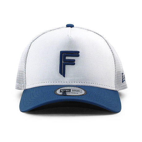 ニューエラ メッシュキャップ 9FORTY 北海道日本ハム ファイターズ NPB A-FRAME TRUCKER MESH CAP WHITE