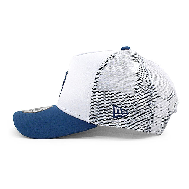 ニューエラ メッシュキャップ 9FORTY 北海道日本ハム ファイターズ NPB A-FRAME TRUCKER MESH CAP WHITE
