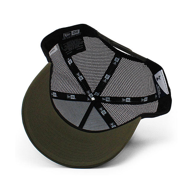 ニューエラ メッシュキャップ トッテナム ホットスパー FC PL REPREVE E-FRAME TRUCKER MESH CAP OLIVE