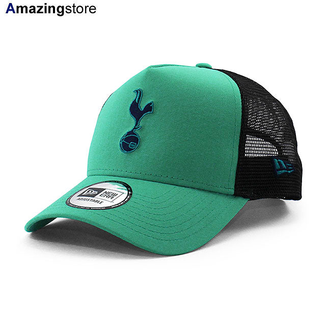 ニューエラ メッシュキャップ トッテナム ホットスパー FC PL REPREVE E-FRAME TRUCKER MESH CAP TURQUOISE