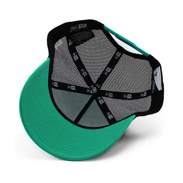 ニューエラ メッシュキャップ トッテナム ホットスパー FC PL REPREVE E-FRAME TRUCKER MESH CAP TURQUOISE