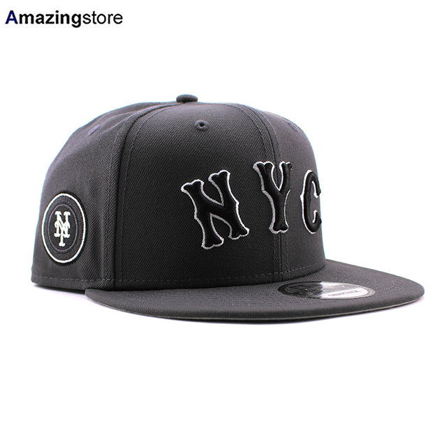 シティコネクト ニューエラ キャップ 9FIFTY ニューヨーク メッツ MLB CITY CONNECT SNAPBACK CAP CHARCOAL