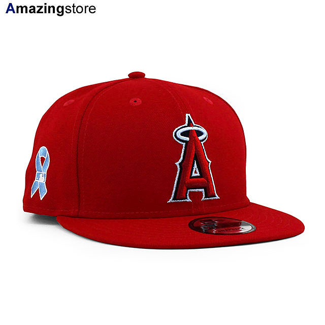 父の日モデル ニューエラ キャップ 9FIFTY ロサンゼルス エンゼルス MLB 2021 FATHERS DAY SNAPBACK CAP RED