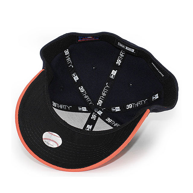 ニューエラ キャップ 39THIRTY ヒューストン アストロズ MLB ROAD TEAM CLASSIC FLEX FIT CAP NAVY