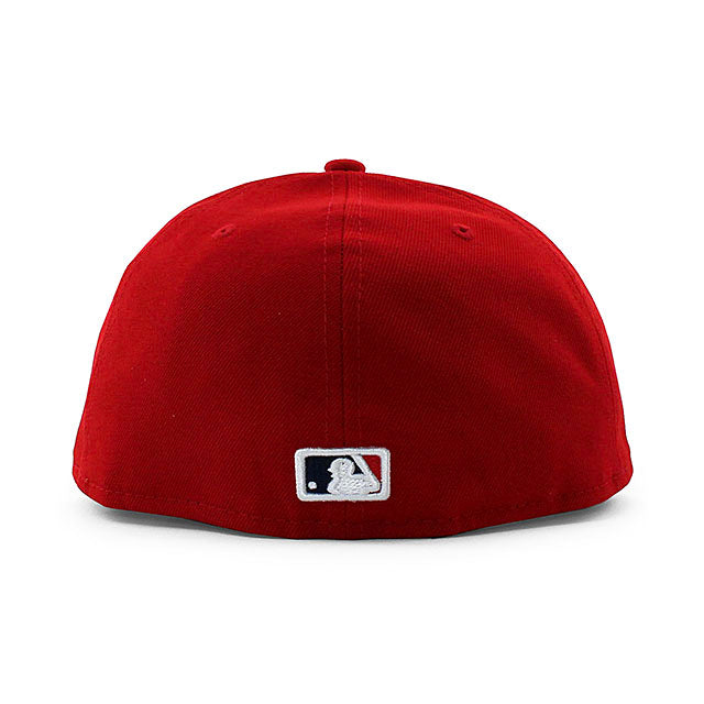 ニューエラ キャップ 59FIFTY ロサンゼルス エンゼルス MLB AC OTC FITTED CAP RED NEW ERA LOS ANGELES ANGELS