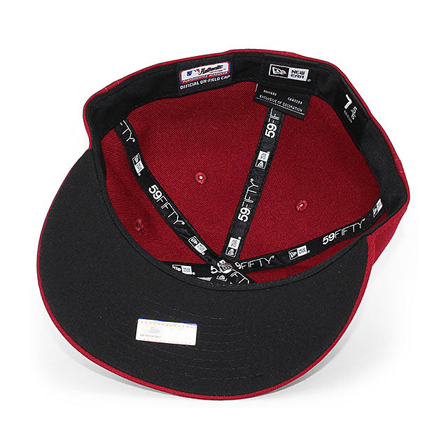 ニューエラ キャップ 59FIFTY フィラデルフィア フィリーズ MLB ON-FIELD AUTHENTIC ALT-2 FITTED CAP MAROON