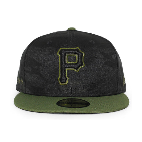 ニューエラ キャップ 59FIFTY ピッツバーグ パイレーツ MLB ON-FIELD AUTHENTIC ALT-3 FITTED CAP BLACK CAMO