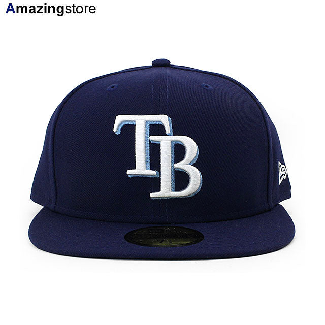 ニューエラ キャップ 59FIFTY タンパベイ レイズ ON-FIELD AUTHENTIC GAME FITTED CAP NAVY