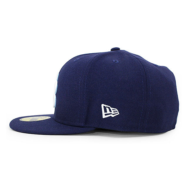 ニューエラ キャップ 59FIFTY タンパベイ レイズ ON-FIELD AUTHENTIC GAME FITTED CAP NAVY