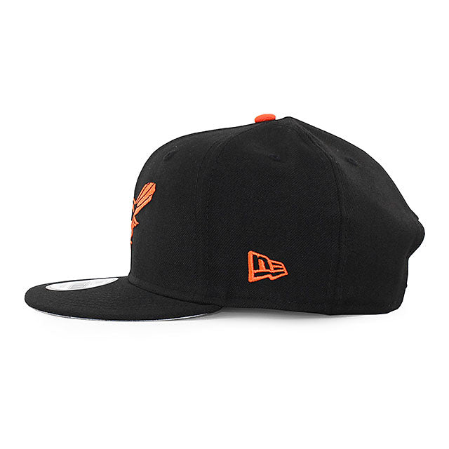 ニューエラ 9FIFTY ボルチモア オリオールズ MLB 1954 COOPERSTOWN REPLICA SNAPBACK CAP BLACK