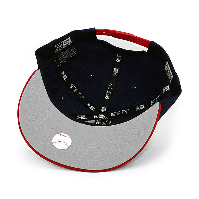 ニューエラ キャップ 9FIFTY カリフォルニア エンゼルス MLB 1971 COOPERSTOWN REPLICA SNAPBACK CAP NAVY