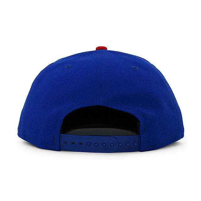 ニューエラ キャップ 9FIFTY シカゴ カブス MLB TEAM BASIC SNAPBACK CAP BLUE