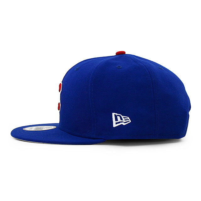 ニューエラ キャップ 9FIFTY シカゴ カブス MLB TEAM BASIC SNAPBACK CAP BLUE