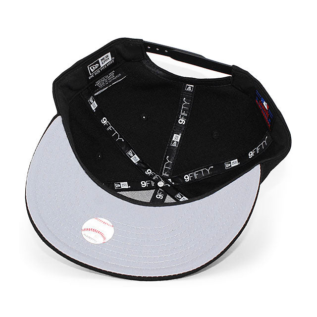ニューエラ キャップ 9FIFTY マイアミ マーリンズ MLB TEAM BASIC SNAPBACK CAP BLACK