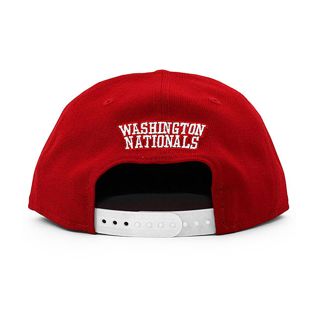 ニューエラ 9FIFTY ワシントン ナショナルズ MLB REPLICA HOME SNAPBACK CAP RED NEW ERA WASHINGTON NATIONALS
