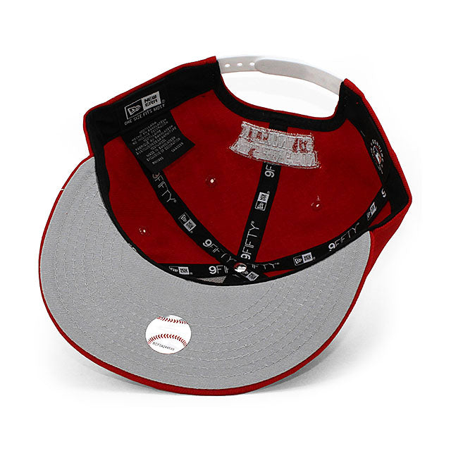 ニューエラ 9FIFTY ワシントン ナショナルズ MLB REPLICA HOME SNAPBACK CAP RED NEW ERA WASHINGTON NATIONALS