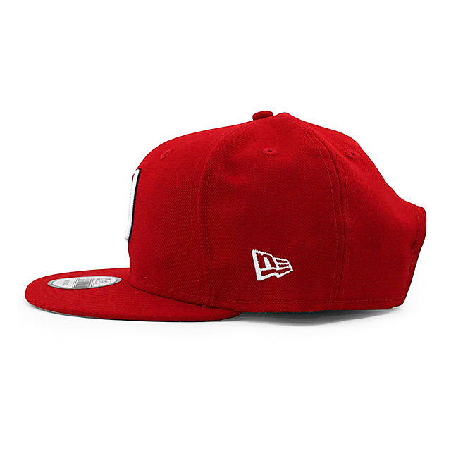 ニューエラ 9FIFTY ワシントン ナショナルズ MLB REPLICA HOME SNAPBACK CAP RED NEW ERA WASHINGTON NATIONALS