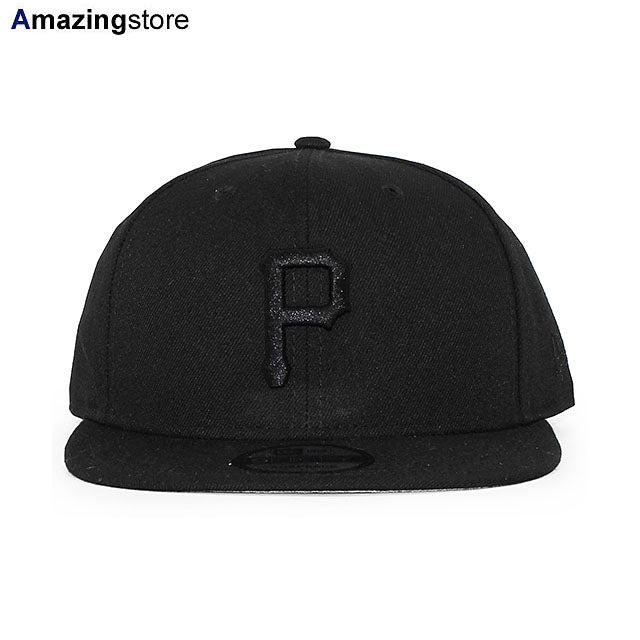ニューエラ キャップ 9FIFTY ピッツバーグ パイレーツ MLB TEAM BASIC SNAPBACK CAP BLACKOUT