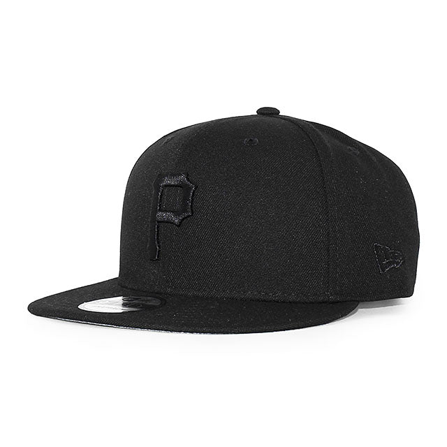 ニューエラ キャップ 9FIFTY ピッツバーグ パイレーツ MLB TEAM BASIC SNAPBACK CAP BLACKOUT