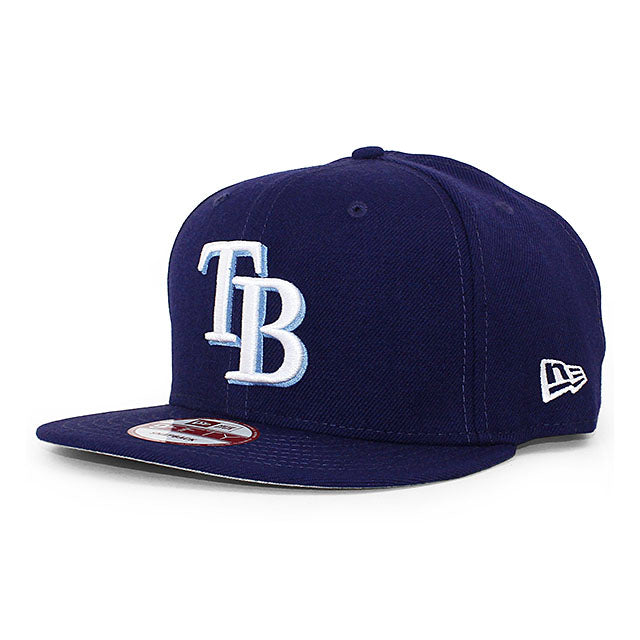 ニューエラ キャップ 9FIFTY タンパベイ レイズ MLB REPLICA GAME SNAPBACK CAP NAVY