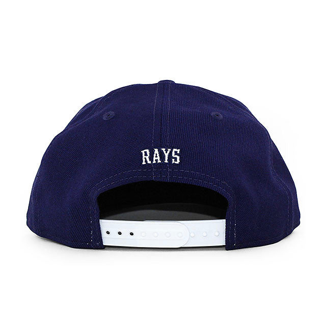 ニューエラ キャップ 9FIFTY タンパベイ レイズ MLB REPLICA GAME SNAPBACK CAP NAVY