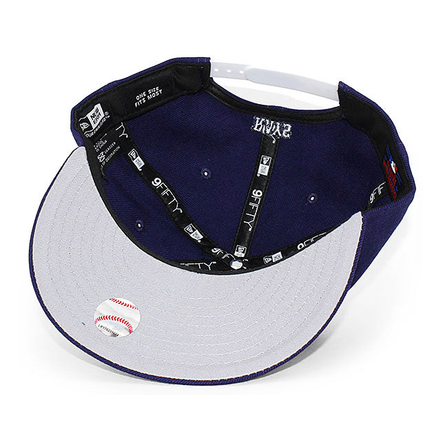 ニューエラ キャップ 9FIFTY タンパベイ レイズ MLB REPLICA GAME SNAPBACK CAP NAVY