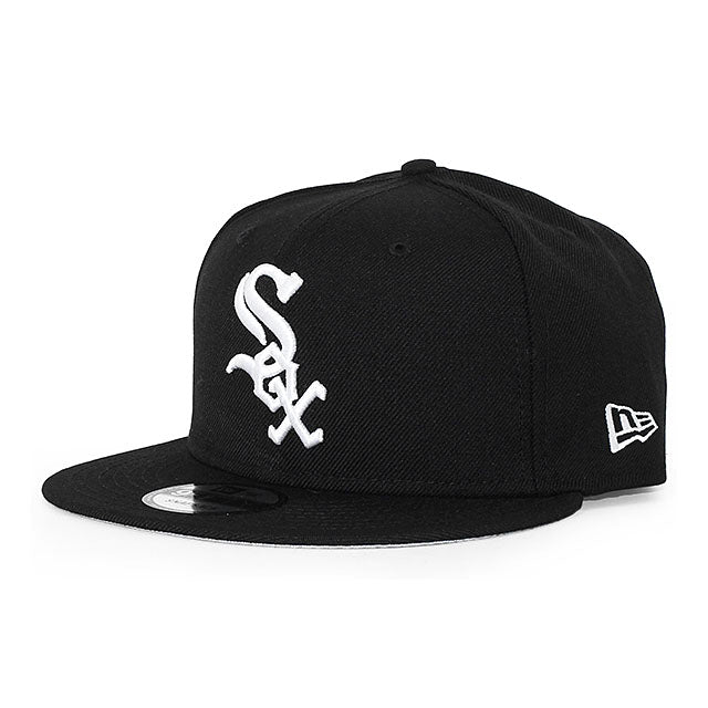 ニューエラ 9FIFTY シカゴ ホワイトソックス MLB REPLICA GAME SNAPBACK CAP BLACK NEW ERA CHICAGO WHITE SOX
