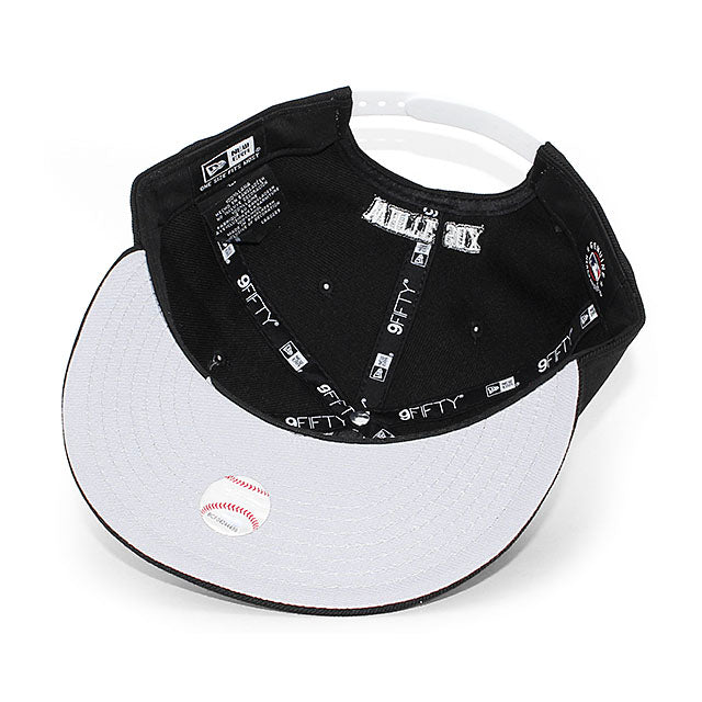 ニューエラ 9FIFTY シカゴ ホワイトソックス MLB REPLICA GAME SNAPBACK CAP BLACK NEW ERA CHICAGO WHITE SOX