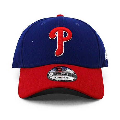 ニューエラ キャップ 9FORTY フィラデルフィア フィリーズ MLB THE LEAGUE ALTERNATE ADJUSTABLE CAP BLUE RED NEW ERA PHILADELPHIA PHILLIES