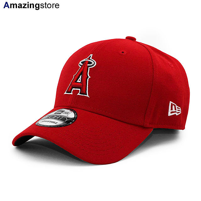ニューエラ キャップ 9FORTY ロサンゼルス エンゼルス MLB THE LEAGUE GAME ADJUSTABLE CAP RED