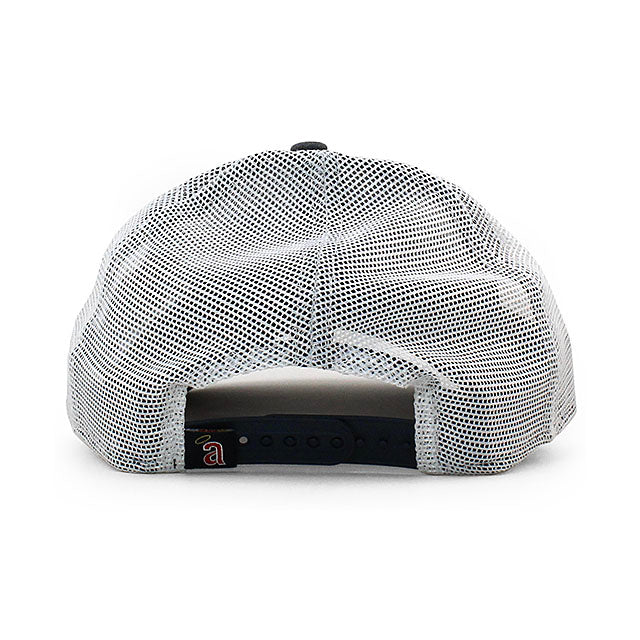 ニューエラ メッシュキャップ 9FORTY カリフォルニア エンゼルス MLB COOPERSTOWN 1971 WASHED TRUCKER MESH CAP NAVY