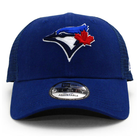 ニューエラ メッシュキャップ 9FORTY トロント ブルージェイズ MLB TRUCKER MESH CAP BLUE