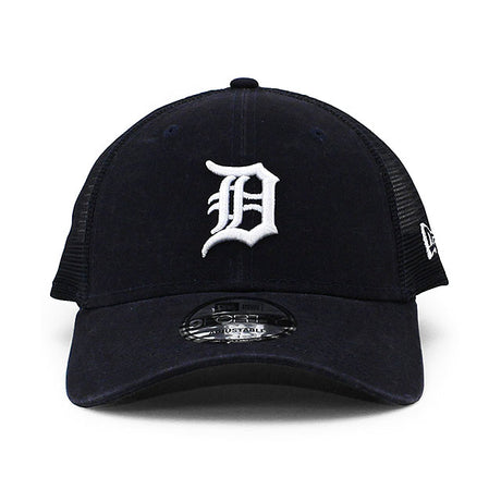 ニューエラ メッシュキャップ 9FORTY デトロイト タイガース MLB TRUCKER MESH CAP NAVY