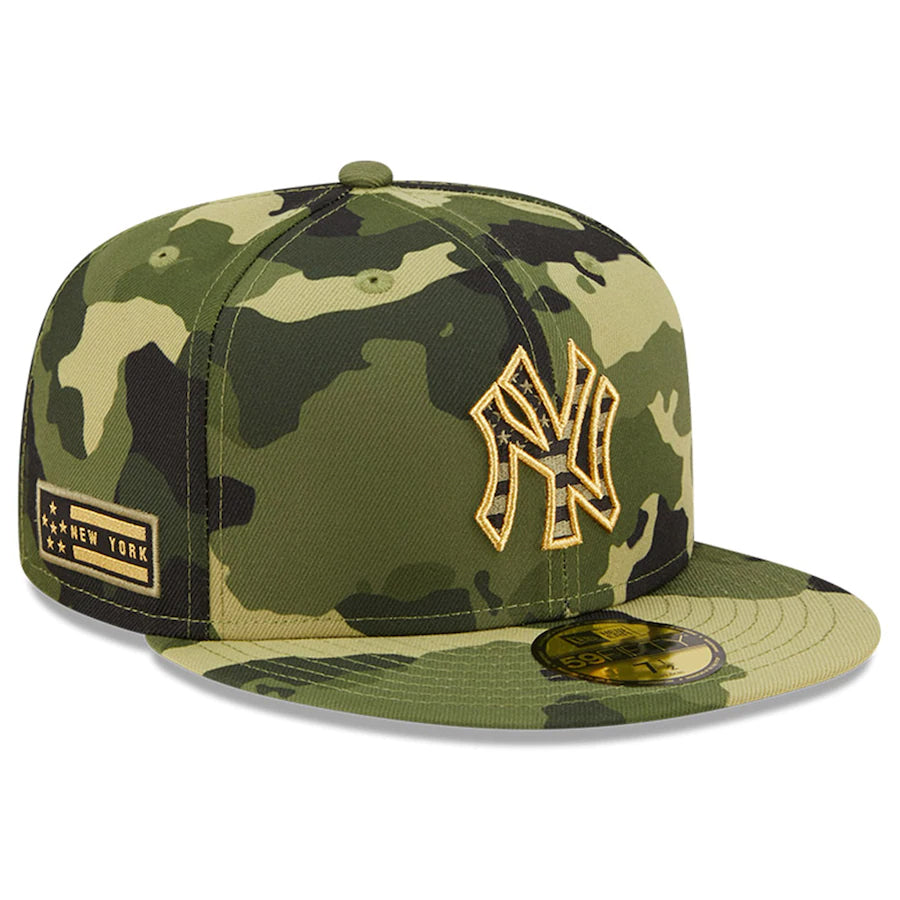 ニューエラ キャップ 59FIFTY ニューヨーク ヤンキース 2024 MLB ARMED FORCES STARS N STRIPES FITTED CAP