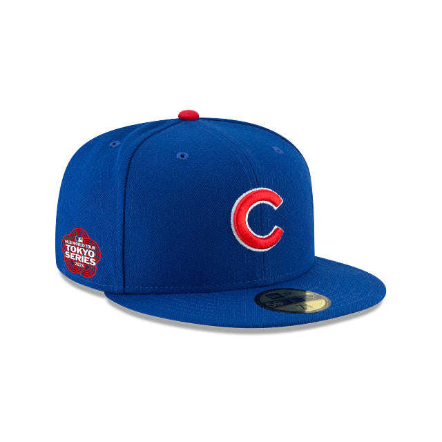 2025 東京シリーズモデル 海外取寄 ニューエラ キャップ 59FIFTY シカゴ カブス MLB TOKYO SERIES ON-FIELD FITTED CAP BLUE