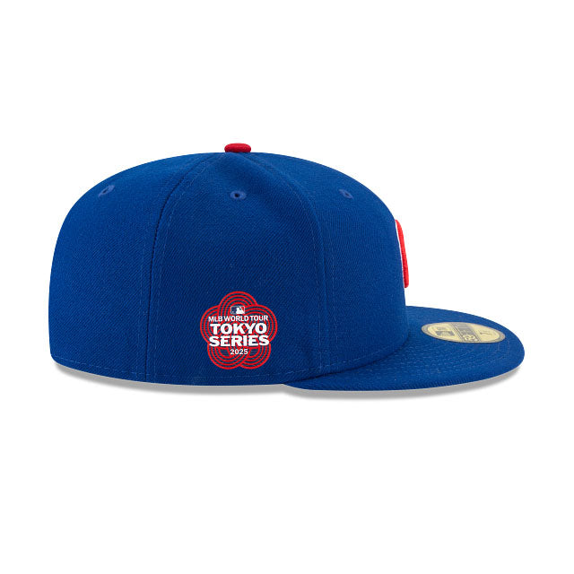 2025 東京シリーズモデル 海外取寄 ニューエラ キャップ 59FIFTY シカゴ カブス MLB TOKYO SERIES ON-FIELD FITTED CAP BLUE