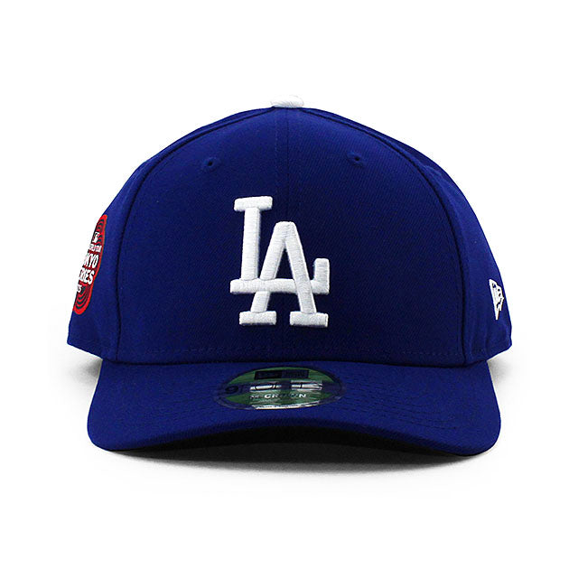 2025 東京シリーズモデル 海外取寄 ニューエラ 9FORTY M-CROWN ロサンゼルス ドジャース MLB TOKYO SERIES SNAPBACK CAP ROYAL BLUE
