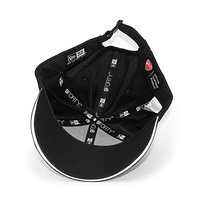 ニューエラ キャップ 9FORTY ドゥカティ コルセ REFLECTIVE CAP BLACK