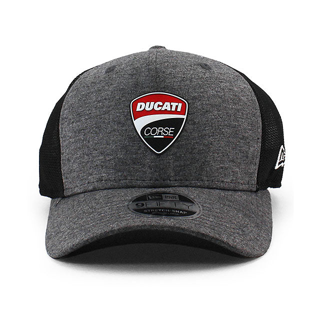 ニューエラ キャップ 9FIFTY ドゥカティ コルセ JERSEY STRETCH SNAPBACK CAP GRAY