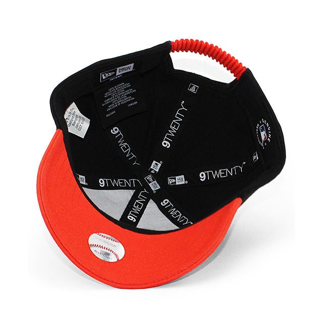 幼児用 ニューエラ キャップ 9TWENTY サンフランシスコ ジャイアンツ MLB KID'S MY 1st INFANT ADJUSTABLE CAP BLACK