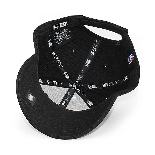 ニューエラ キャップ 9FORTY トロント ラプターズ NBA THE LEAGUE ADJUSTABLE CAP BLACK