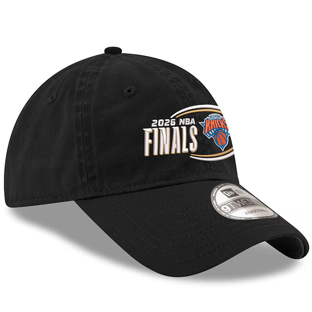 海外取寄 ニューエラ キャップ 9TWENTY ニューヨーク ニックス 2026 NBA FINALS ADJUSTABLE CAP BLACK