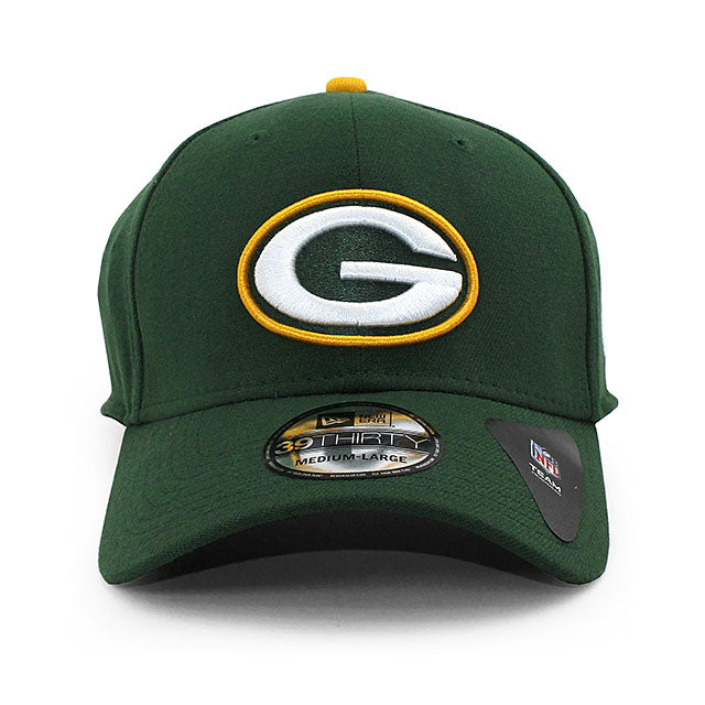 ニューエラ キャップ 39THIRTY グリーンベイ パッカーズ NFL TEAM CLASSIC FLEX FIT CAP GREEN