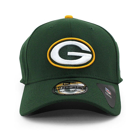ニューエラ キャップ 39THIRTY グリーンベイ パッカーズ NFL TEAM CLASSIC FLEX FIT CAP GREEN