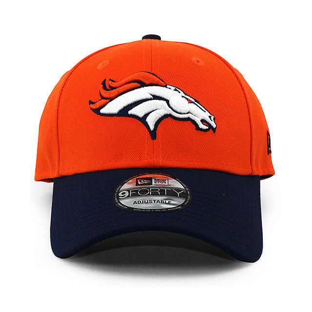 ニューエラ キャップ 9FORTY デンバー ブロンコス NFL THE LEAGUE ADJUSTABLE CAP ORANGE